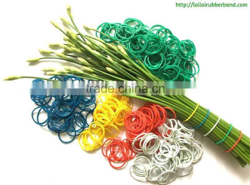 Durable Latex Rubber Band for Stationery, Household and Agricultural from Flexible Gold Supplier