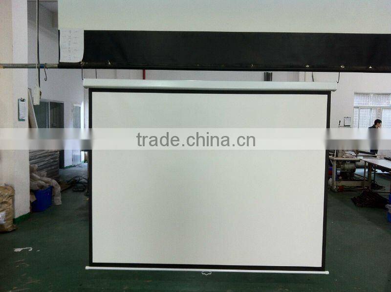 VICTORY Manual Wall mounted matte white screen