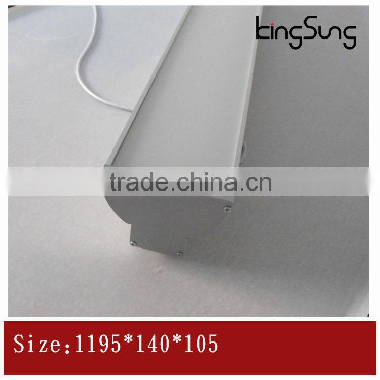 Led Suspended Ceiling Office Light With Two Tubes Pmma Mask