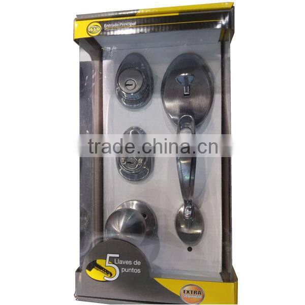 Tri-Circle High Quality Handle set door lock