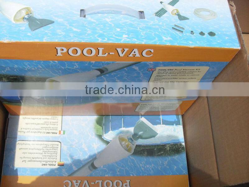 Pool Vac Kit for above ground pools(W/ 5m hose and 1.4m pole)