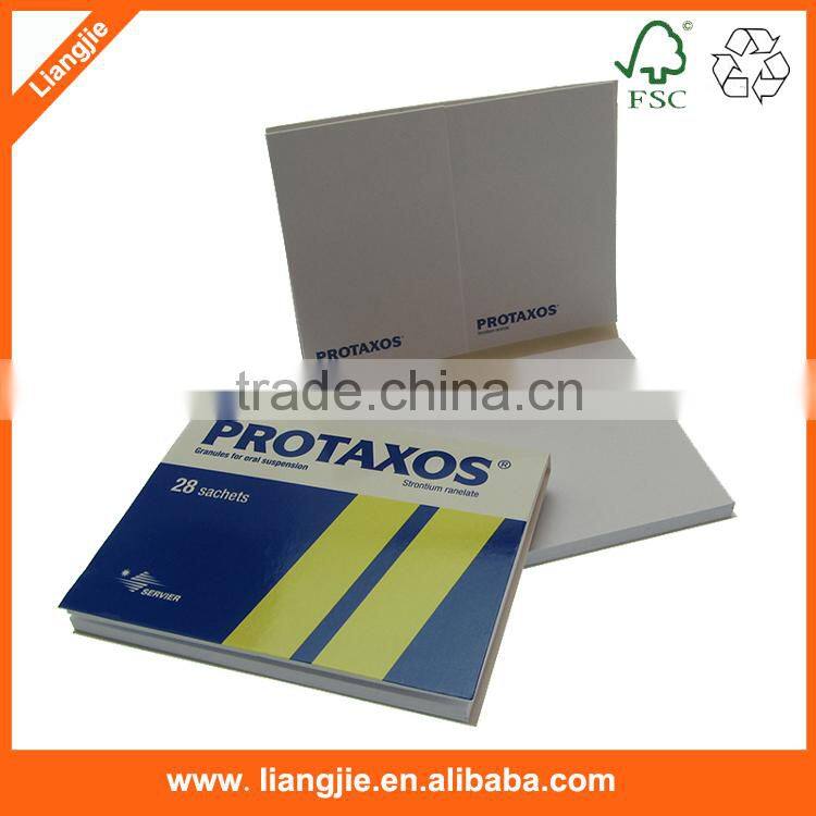 Fancy stationery sticky note pads set with pen