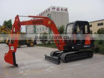 6tons mini crawler excavator