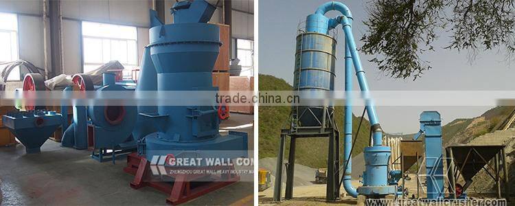 High pressure suspension grinding machine for mine