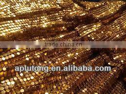 New design China Lutong metal shade cloth for curtain drapery