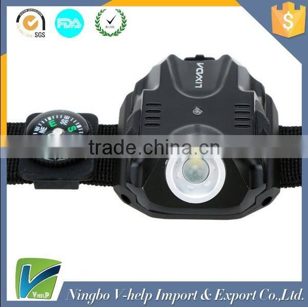 New Portable 3W LED Wrist Watch Flashlight Torch Light USB Charging Wrist Model Tactical Rechargeable Flashlight