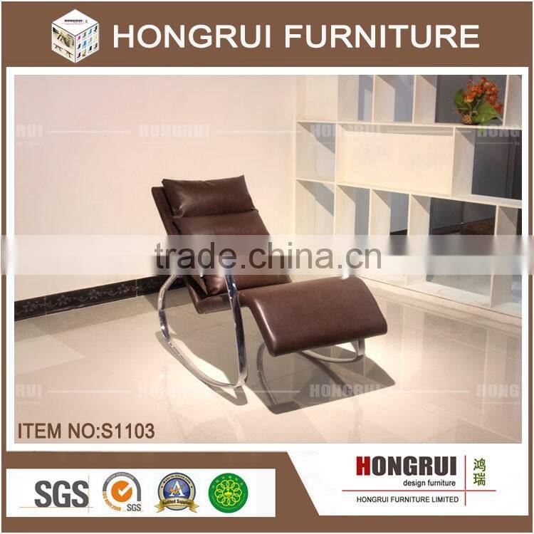 2016 New design comfy lazy sofa chairs lounge chair no folding chair in Living Room Furniture
