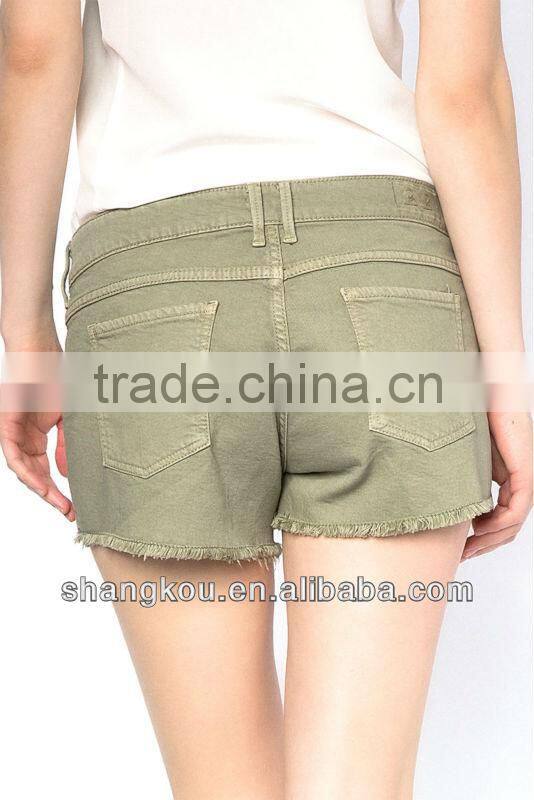 Women Fashion Design Casual Shorts Newest Wholesale Ladies Shorts