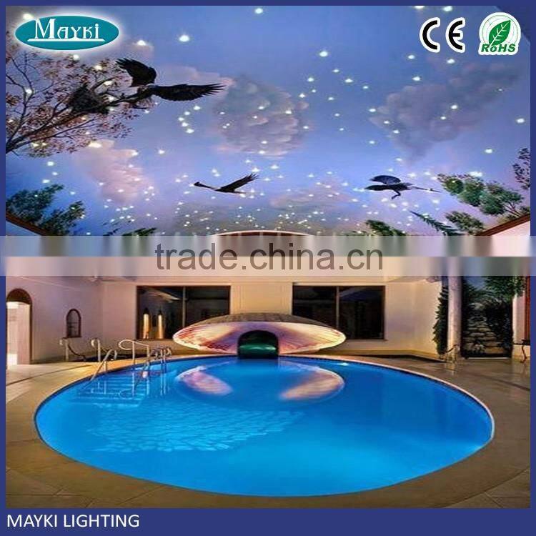 EP-015 multi color changing light fixture for fiber optic ceiling