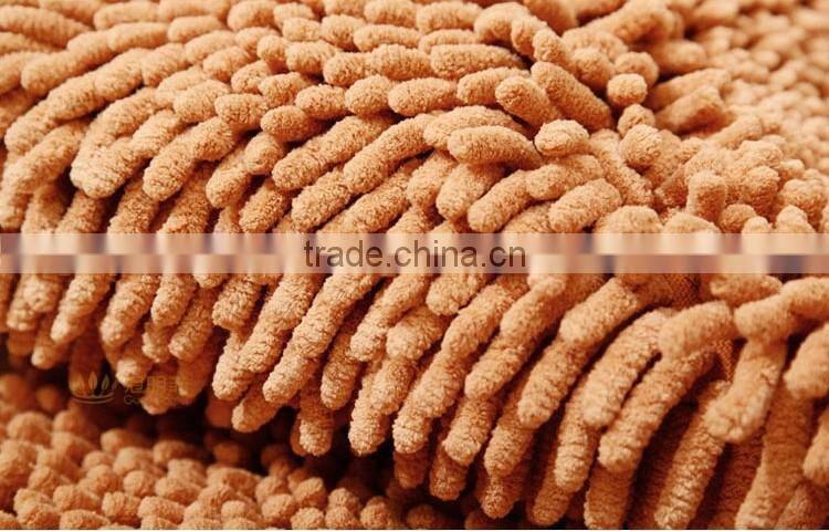 non slip tufted chenille bath mat