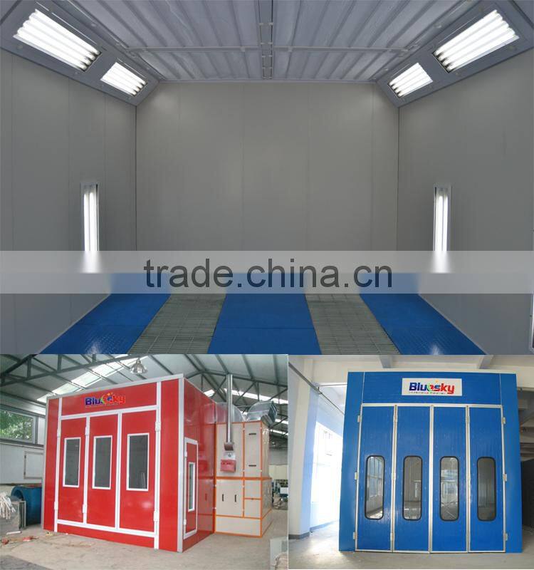 Popular type CE approved paint booth manufacturers/car baking oven for sale/car painting room price