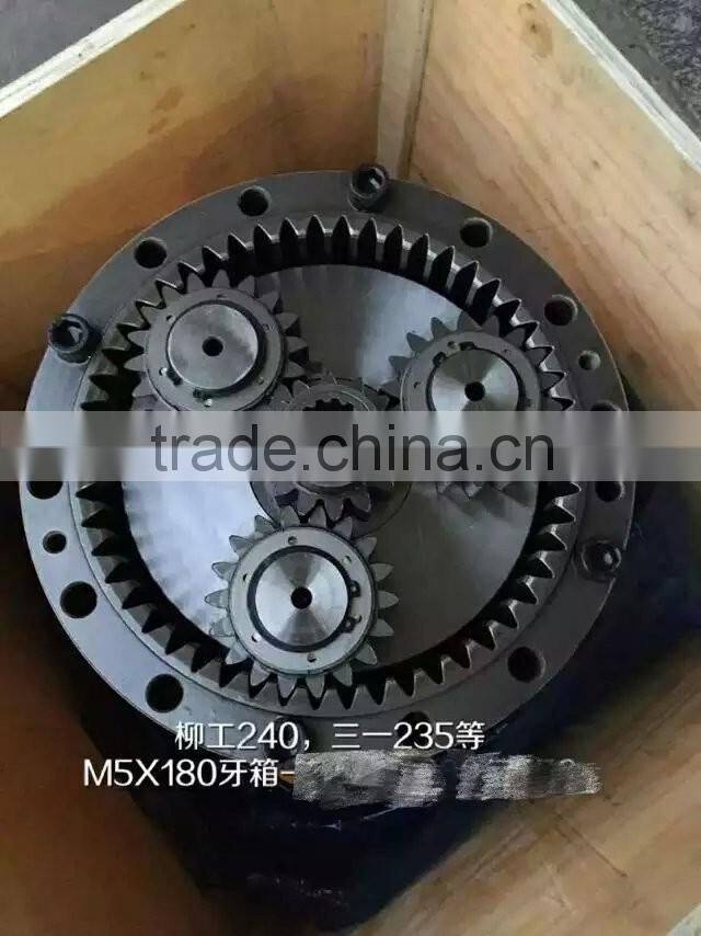M5X180 swing gearbox ,Liugong CLG240 slewing motor , SANY SY235 swing reducer,M5X180CHB