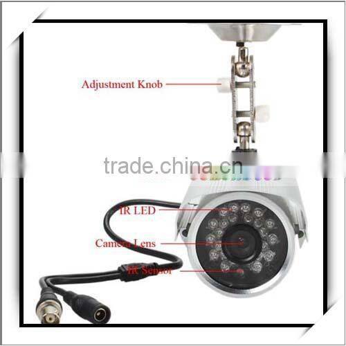 24 LED Infrared Night Vision Support 6GB Card CCTV Camera With Digital Video Recorder
