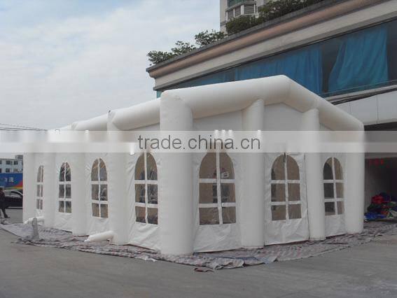 Red side inflatable marquee/party tent/inflatable tent