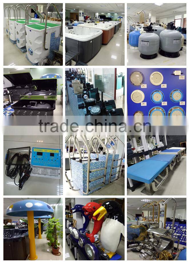 Hot sale Acylic indoor 2 person 6m swim spa with air massage jet