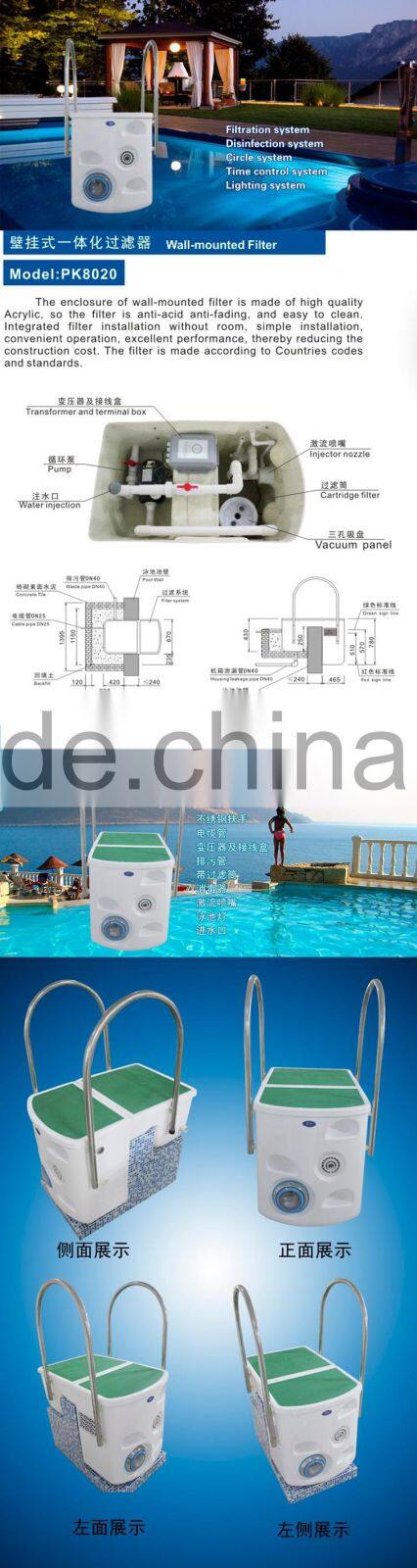 Durable Use Best Acrylic Children Swimming Pool Filter, swimming Pool Filter Bags, Swimming Pool Filter Pump PK8020