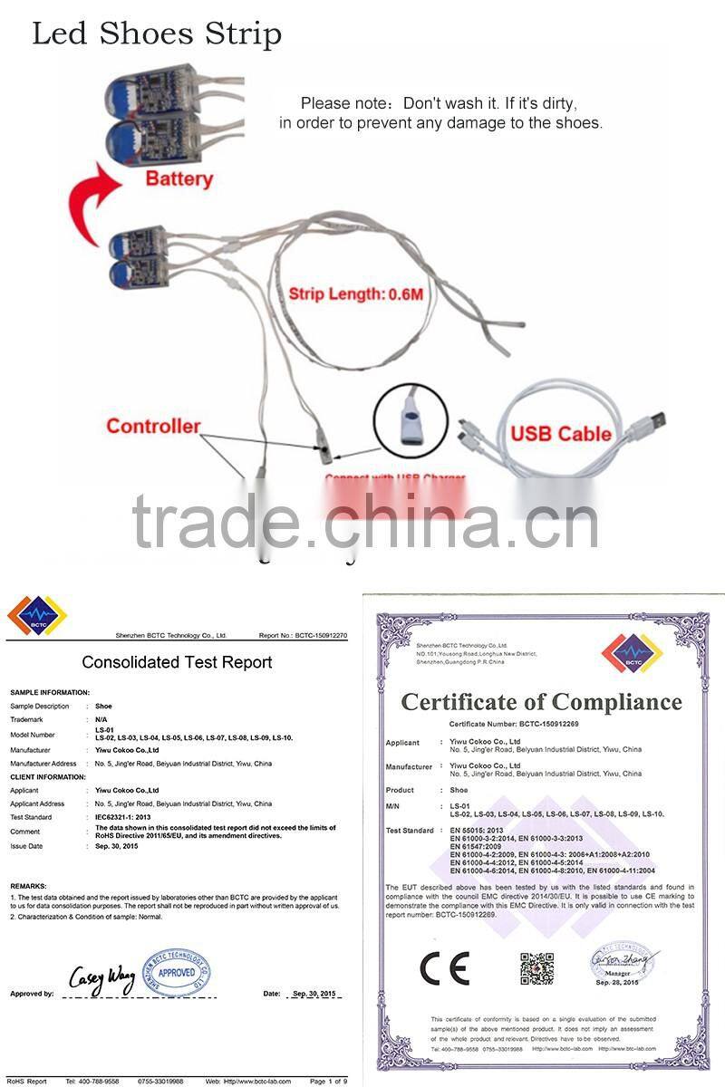 new unise luminous shoes men & womenNewest design unisex USB charging wing pattern luminous LED shoes for adult