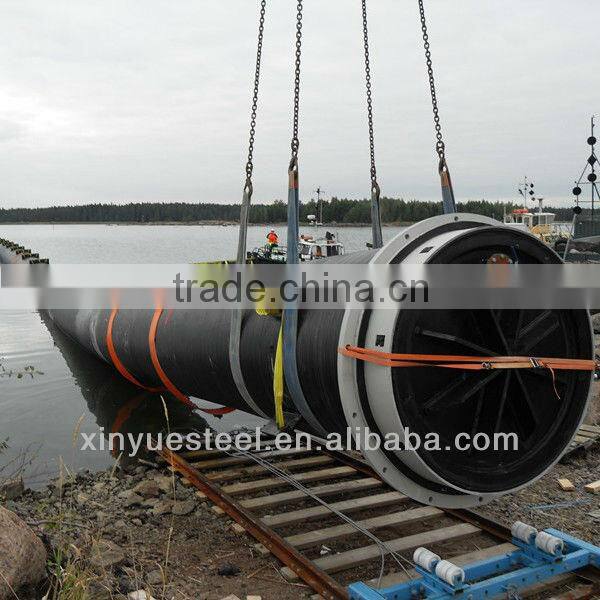 SSAW Carbon Pipe length pipeline water pump dredging projects made in china