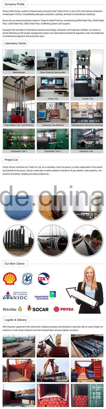 Good quality API 5L PSL2 x60 ssaw line pipe for transporting oil and gas