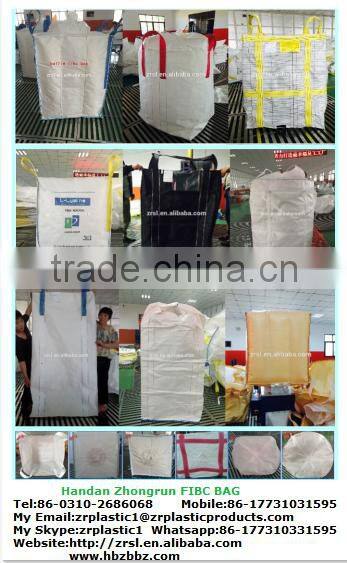 Bulk Bags/Big Bag/Jumbo bags/fibc Top full open, color choosen,UV treated