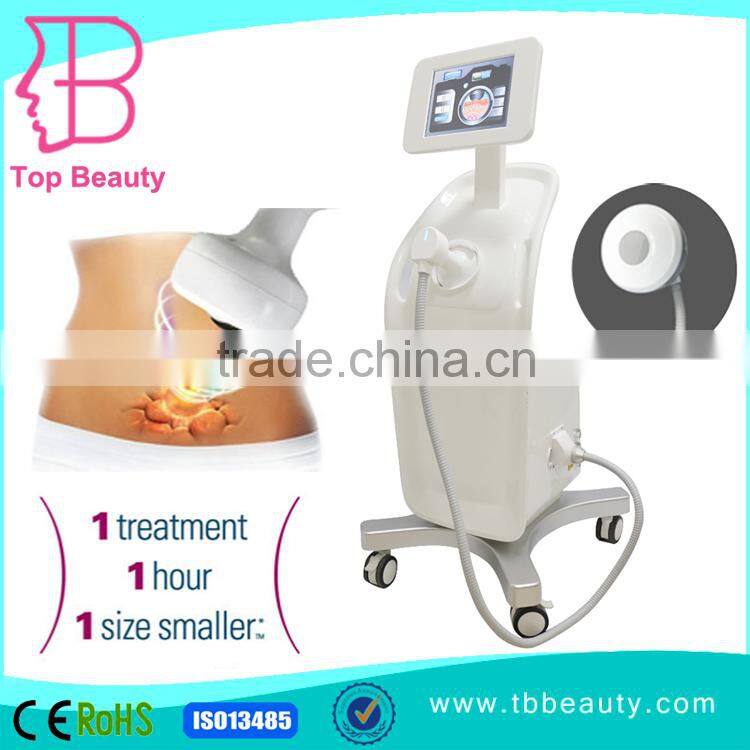 portable High frequency of 250KHZ ultrasound weight loss treatment high intensity focused ultrasound slimming machine