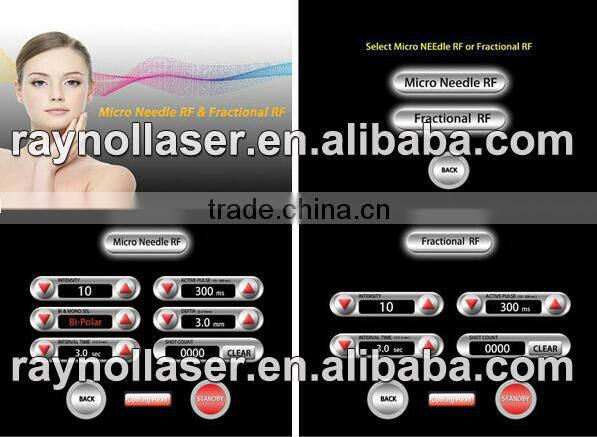 Fractional MicroNeedle RF Facial Rejuvenation Machine