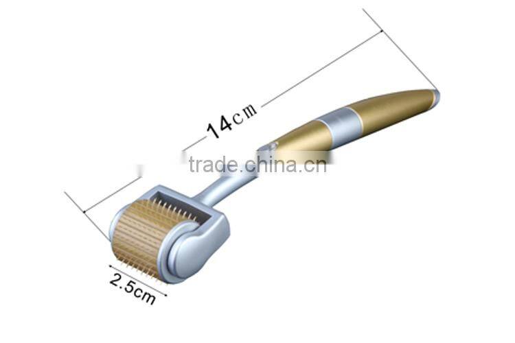 ZGTS derma roller 192 titanium Micro needles Skin Roller for Cellulite Anti Aging Age Pores Refine