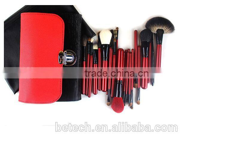 Betech 26pcs Red color High Quality Cosmetics Brush