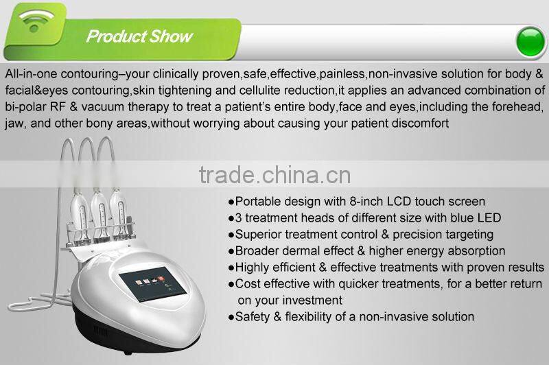 2014 Good feedback vacuum machine,6 vacuum modes and 10 vacuum levels offer increased blood flow