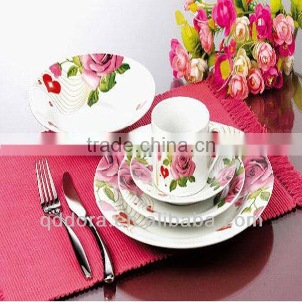 2016 hot sale restaurant dinner set custom ,ceramicdinnerware ,corelle dinnerware