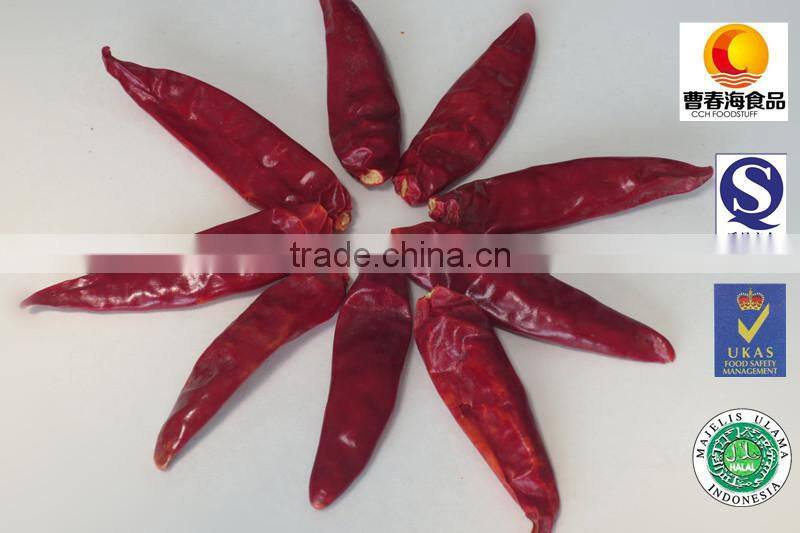 New crop dry red whole chilli exporter