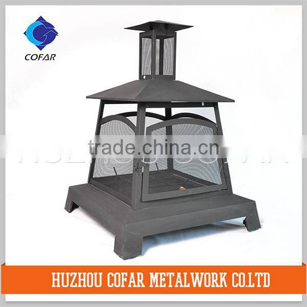 Factory directly provide cast iron fire basket