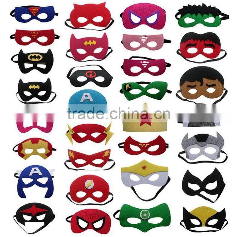 Doule layer Kids Adult Super Hero Capes