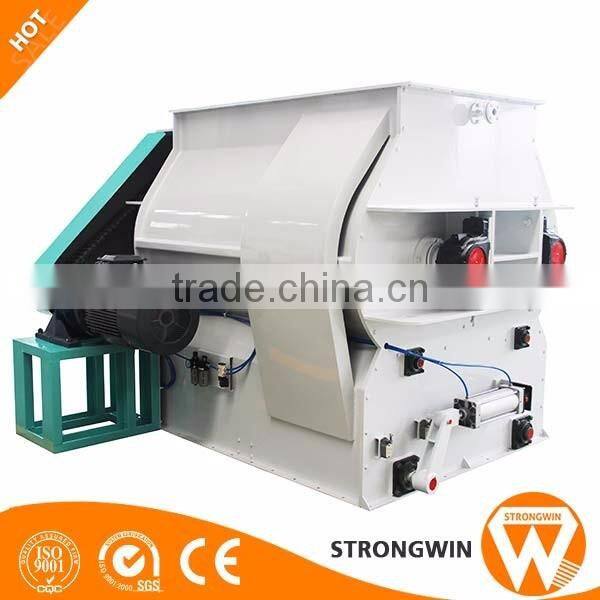 Hot sale Henan Strongwin Work Stable horizontal cattle animal feed mixer for sale