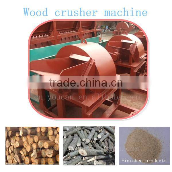 High-efficiency CE Approved portable wood chipping machine
