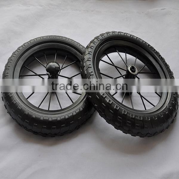 6 inch wide plastic baby pram wheel
