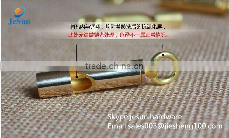 China supplier wholesale lifesaving whistle,ring whistle,survival whistle,EDC metal whistle
