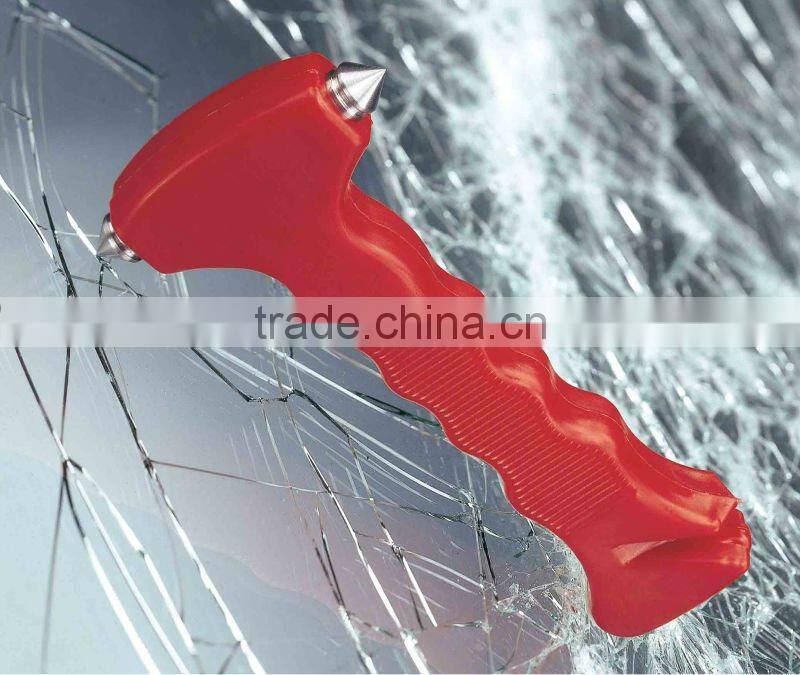 Emergency Hammer with Seat Belt Cutter