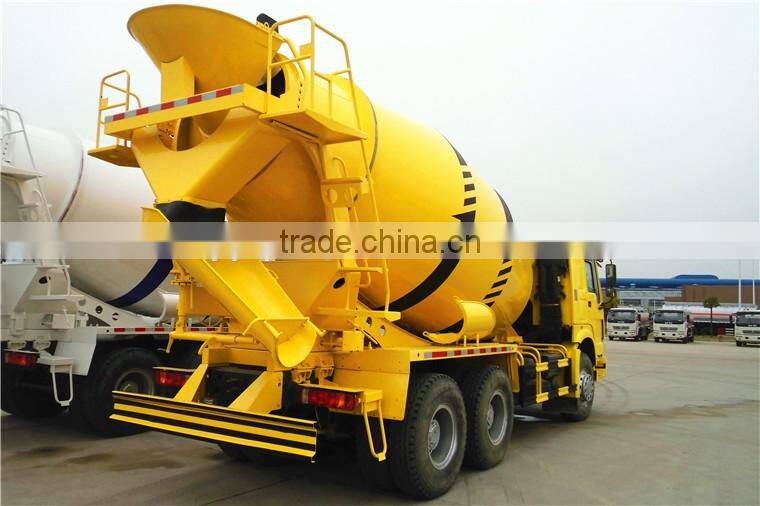 HOWO 6x4 concrete mixer truck in africa with a low price