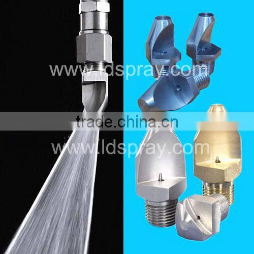 Stainless steel cone flat fan cleaning washing nozzle