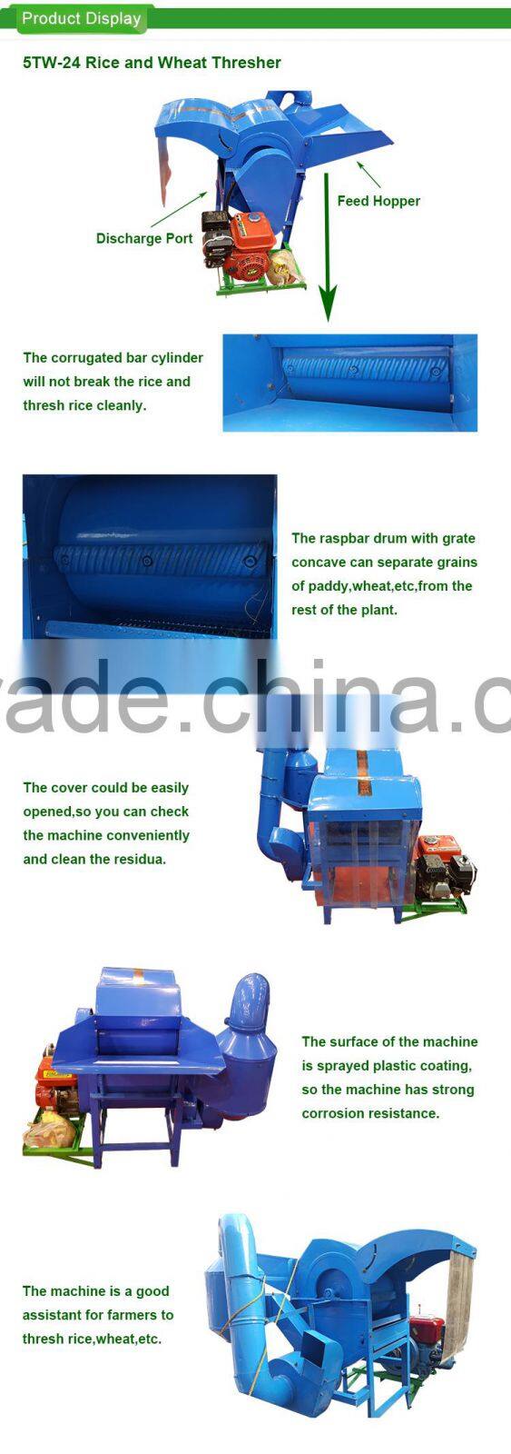 WANMA2758 High Rate Rice Thresher Component