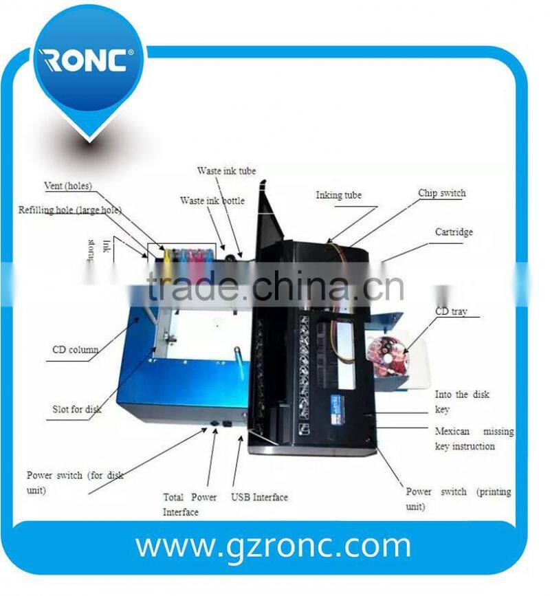 Professional Disc Cheap Price L800 Printer Automatic Inkjet CD/DVD Printer