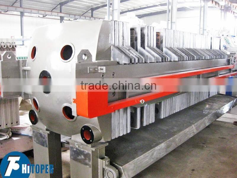stainless steel/SS filter press/frame and plate filter press machine