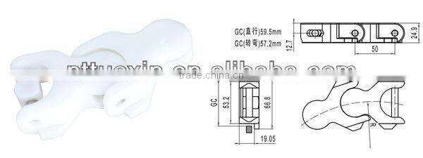 1701TAB Multiflex Chains,flat top chains