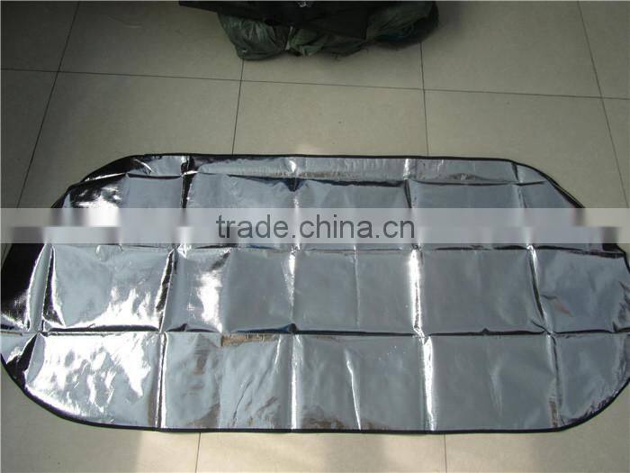 Matelized film +PE for laminating, foil coated tarpaulin