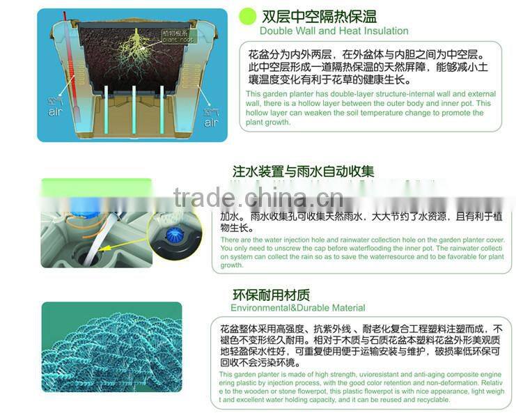 neoclassicism garden planter C-01