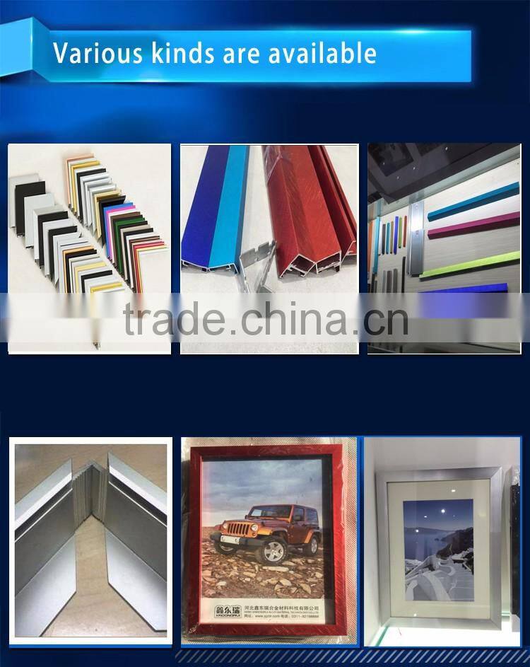high quality different surface aluminium photo picture frames