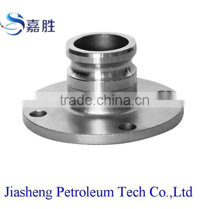 Stainless Steel Camlock Quick Coupler Round Falnge Type with Male