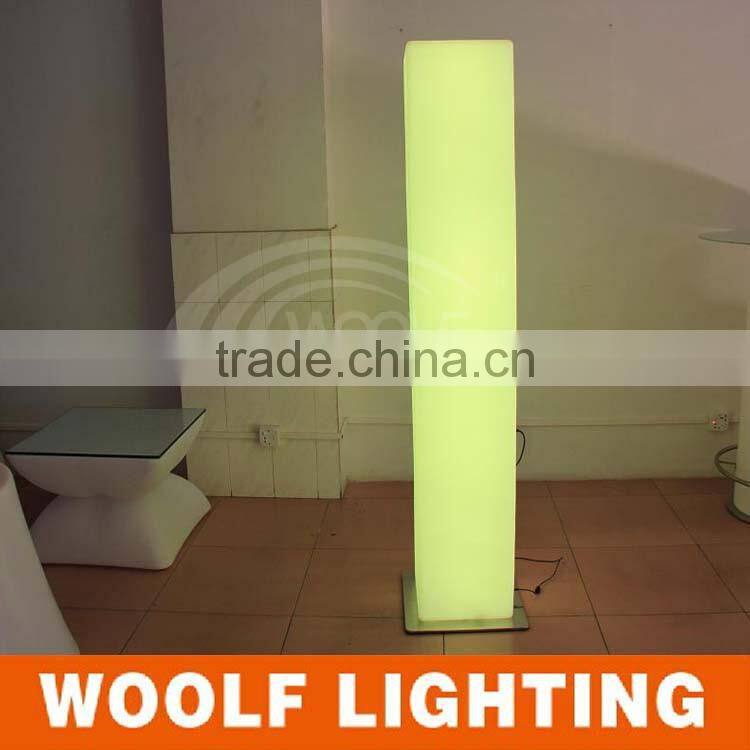 LED roman square pillar design/wedding decorating roman pillar