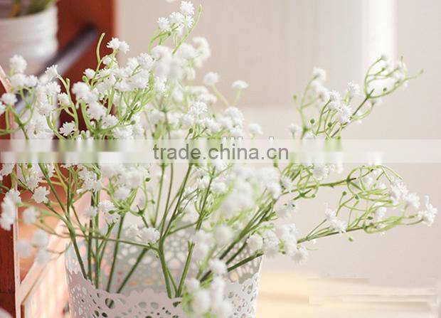 Modern home decoration realistic plastic artificial plant in decorative pots